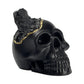 Black Tourmaline Skull Head (black)