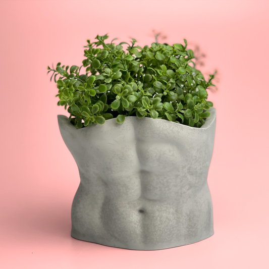 Male Body Planter Pot