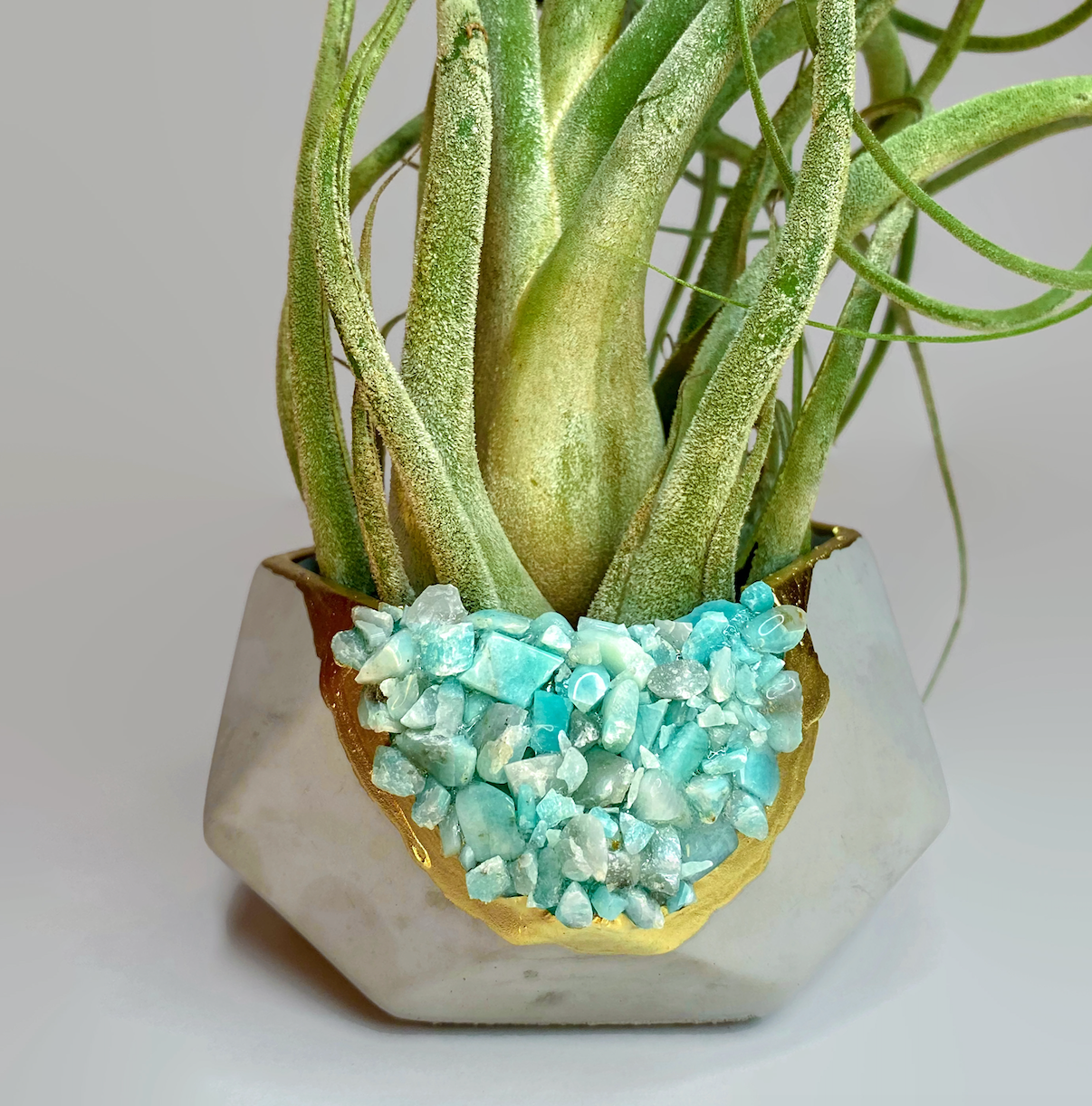 AMAZONITE GEOMETRIC PLANTER