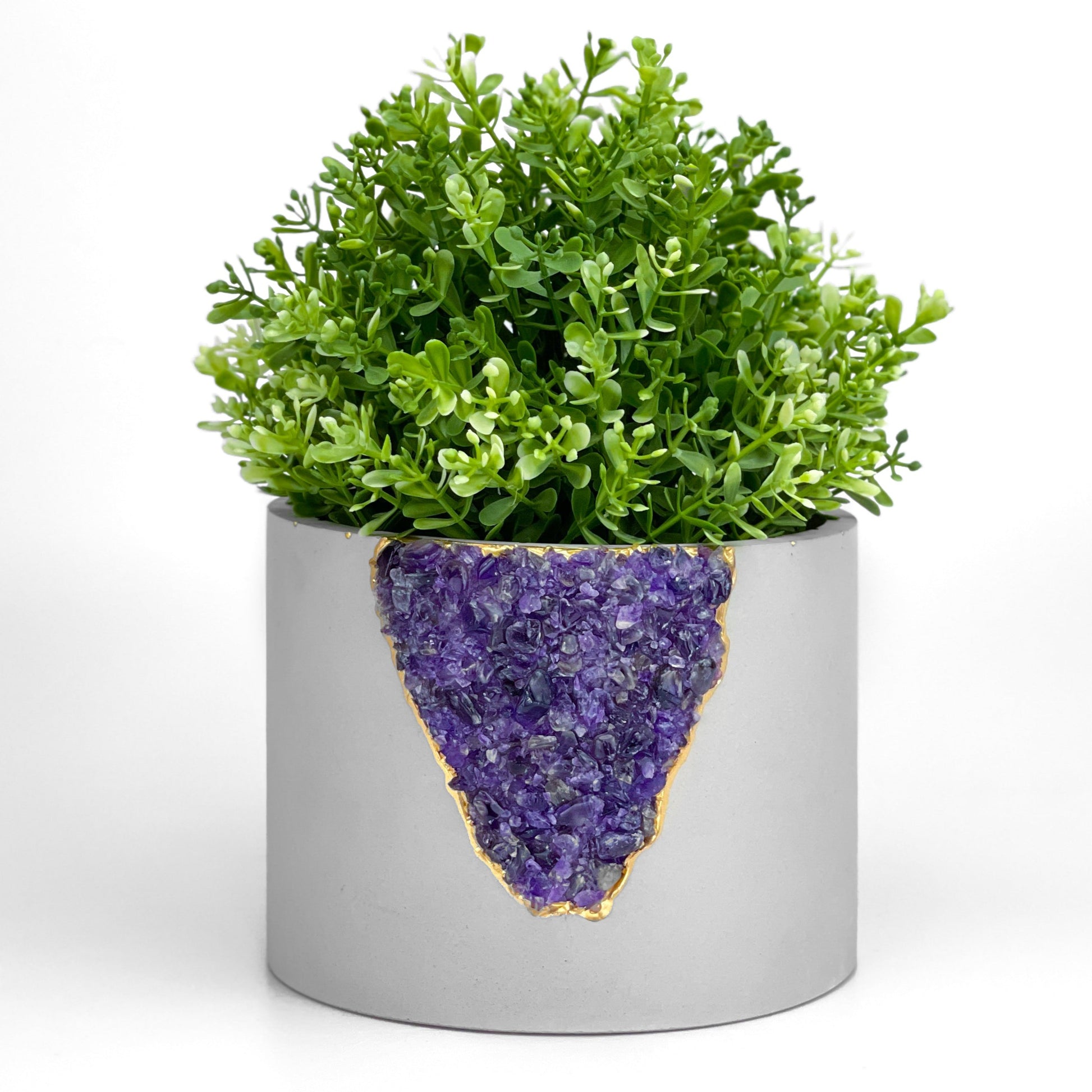 6 inch planter pot 6 inch PLANTER AMETHYST 7627564679318
