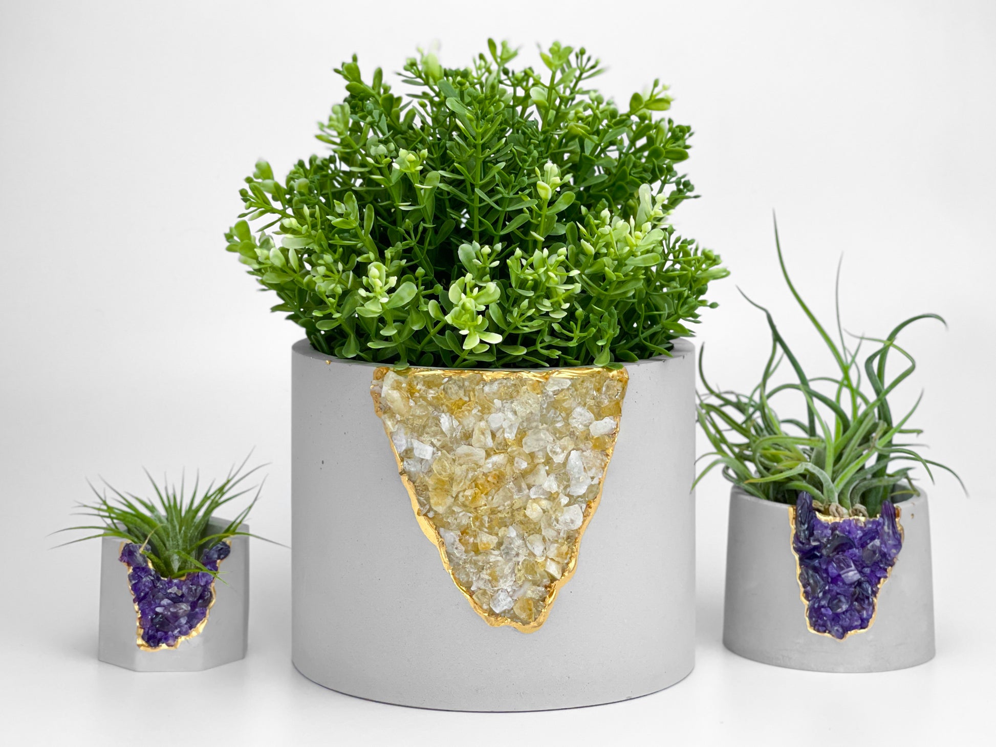 6 inch indoor plant pot 6 inch CITRINE PLANTER 7627558224022
